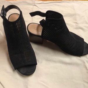 Loft black mules size 9
